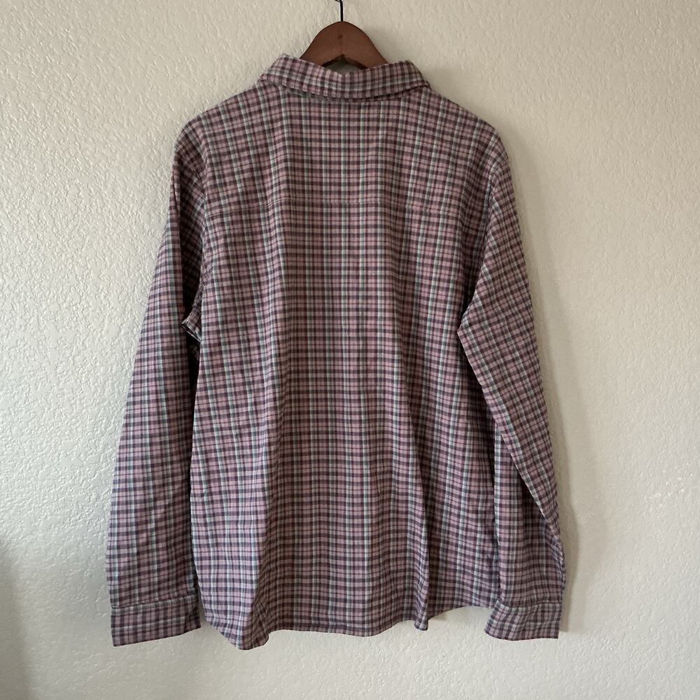 Patagonia Early Rise Stretch Long Sleeve Button Up Shirt Mauve Size XL women - Picture 3 of 12